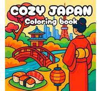 Color Japan Coloring Book Eine Welt voller Ruhe und Kreativität - Japan Malbuch für Kinder 3-9 Jahre Entspannendes Ausmalbuch: Entdecke Japans Magie - ... süßen Motiven. Perfekt für kleine Künstler!