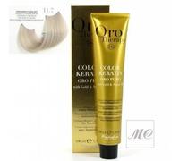 color keratin oro puro n°11.7 super blond plati…
