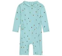 Color Kids - Baby's Suit L/S AOP - Lycra - 80 - ether