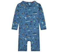 Color Kids - Baby's Suit L/S AOP - Lycra - 86 - coronet blue