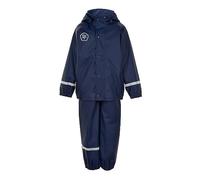 Color Kids Veste de Pluie Unisexe pour Enfant Rain Set Solid PU, Robe Bleue., 116 cm