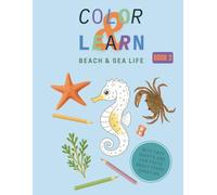 Color & Learn: Beach & Sea Life