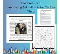 Color & Learn: Fascinating Animal Facts for Curious Minds