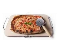Color life pizzabrett cooking gris naturel avec roulette à pizza quiselle pizz 001 Gris G