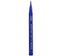 Color Liquid Eyeliner Pencil Waterproof et gratuit Eyeliner 9 couleurs Eyeliner Liquid Eyeliner professionnel Ombre à paupières Color Eyeliner 1,5 ml Pinceau eyeliner (E, taille unique)