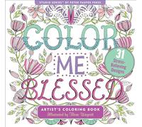 Color Me Blessed Adult Coloring Book (31 Stress-Relieving Designs)