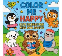 Color Me Happy - Cute Scenes for Kids and Adults
