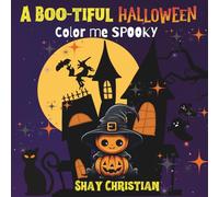 Color Me Spooky: A Halloween Themed Coloring Book for All Ages | 30 Big, Easy-to-Color Designs for Stress Relief and Fun
