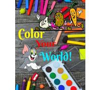 Color My World!: Bold, Simple & Easy Coloring Book for Toddlers & Adults featuring animals, plants & everyday things.