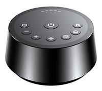 Color Noise Machine sonore avec 25 sons apaisants - Machine à bruit blanc - 32 niveaux de volume - 5 minuteries et 4 catégories de son - Fonction mémoire - Pour la maison, le bureau et les voyages