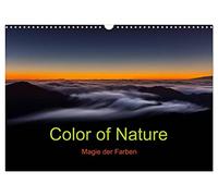 Color of Nature - La magie des couleurs, Version française (Calendrier mural 2026 DIN A3 portrait), Calendrier CALVENDO mensuel