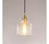 Color Pendant Light Lamp Glass Design Deco Led Hanging Light Fixtures Bedroom Modern Copper Japanese Luminaire Suspension, Luminaires intérieur