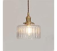 Color Pendant Light Lamp Glass Design Deco Led Hanging Light Fixtures Bedroom Modern Copper Japanese Luminaire Suspension, Luminaires intérieur