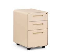 COLOR PLUS I | Métal - Caisson sur roulettes Beige