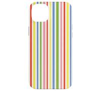 Color Pop Candy Stripes - Lignes Verticales Multicolores Arc-en-Ciel Coque pour iPhone 14 Plus