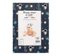 Color Pop® Carnet de santé Photo Personnalisable 22 x 16 cm (Imprimé Point) - Fabrication française - En PVC - Enfant/adulte (Astronaute)