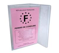 Color Pop Color Pop 550033 Étui de Protection pour Permis de Conduire, Pochette Transparente