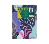 Color Pop Dossier Santé Carte Vitale Ordonnances PVC (Flowers)