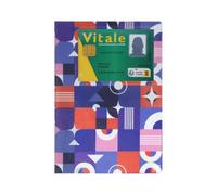 Color Pop Dossier Santé Carte Vitale Ordonnances PVC (Formes Géo)