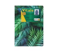 Color Pop Dossier santé - Fabrication Française - PVC imprimé (Feuille) - Garde ordonnances - Fenêtre Transparente pour Carte Vitale - 15,8 x 11,7 cm