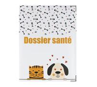 Color Pop® Etui petit carnet de santé ANIMAUX - Fabrication française - Carnet 18,5 x 13,5 cm - En PVC (Frimousse)
