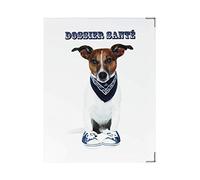 Color Pop® Etui Petit carnet de santé Animaux - Fabrication française - Carnet 18,5 x 13,5 cm - en PVC (Jean)