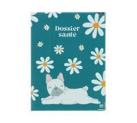 Color Pop® Etui Petit carnet de santé Animaux - Fabrication française - Carnet 18,5 x 13,5 cm - en PVC (Paquerette)