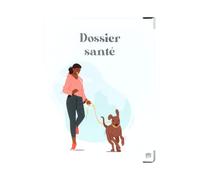 Color Pop® Etui Petit carnet de santé Animaux - Fabrication française - Carnet 18,5 x 13,5 cm - en PVC (Promenade)