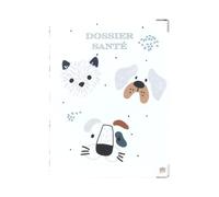Color Pop® Etui Petit carnet de santé Animaux - Fabrication française - Carnet 18,5 x 13,5 cm - en PVC (Trois Chien)
