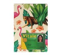 Color Pop® Etui santé avec fenêtre pour Carte Vitale - Fabrication française (Imprimé Jungle) - en PVC - Ordonnances/Carte Vitale/Carte mutuelle/Feuilles maladie - 15,8 x 11,7 cm