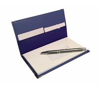 Color Pop Porte chéquier Bleu Marine Fabrication Française Simili Cuir