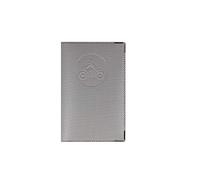 Color Pop - Porte-papiers Moto - Fabrication Française - PVC Silver - Carte Grise et Nouveau PERMIS de Conduire - 13,8 x 9 cm (Argent)