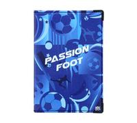 Color Pop Porte-papiers Voiture - Fabrication française - PVC - PAPIERS Francais - Etui Carte Grise - Permis de Conduire - Collection Foot - 15,4 x 10,3 cm (FOOTBLEU)