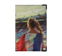 Color Pop Porte-papiers Voiture - Fabrication française - PVC - PAPIERS Francais - Etui Carte Grise - Permis de Conduire - Collection Foot - 15,4 x 10,3 cm (SUPPORTRICE)