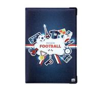 Color Pop Porte-papiers Voiture - Fabrication française - PVC - PAPIERS Francais - Etui Carte Grise - Permis de Conduire - Collection Foot - 15,4 x 10,3 cm (Ruban)