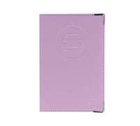 Color Pop Porte-papiers Voiture - Fabrication française - PVC - PAPIERS Francais - Etui Carte Grise - Permis de Conduire - 13,8 x 9 cm (Lilas)