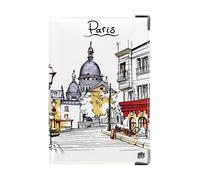 Color Pop Porte-papiers voiture motif Sacré Coeur - France - pvc - papiers français - Etui carte grise - Permis de conduire