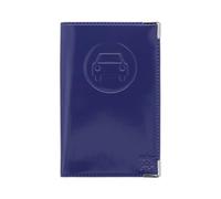 Color Pop - Porte-papiers Voiture Nouveau PERMIS - Fabrication française - PVC - PAPIERS FRANÇAIS - Carte Grise, permis de Conduire, Assurance - 13,8 x 9 cm (Indigo)