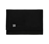Color Pop Portefeuille à Scratch en Polyester avec Porte-Monnaie (Noir) | 3 Emplacements Cartes - Poches pour Billets / Papiers - 13,5 x 10 cm - Design français