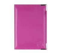 Color Pop Portefeuille extraplat blindé (Anti-RFID) - Fabrication française - Protection des données bancaires (Fuchsia)
