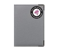 Color Pop® Portefeuille extraplat blindé (Argent) - Fabrication française - Protection des données bancaires