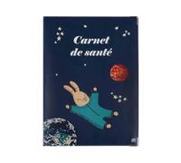Color Pop Protège carnet de santé enfant - Fabrication Française - pvc imprimé - Pour carnet de santé, ordonnance- 22 x 16 cm (Imprime spationautes))
