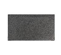 Color Pop Protège chéquier - Fabrication Française - PVC Disco - 2 Poches Cartes Format Carte bancaire + 1 Poche Toute la Largeur - 10,4 x 18,7 cm (Gris foncé)