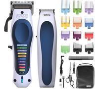 Color Pro Lithium Combi Kit, Kit De Coupe Complet, Levier De Réglage Pour Contrôler La Longueur, Batterie Puissante, Tondeuse De Finitions Et D'Entretien De La Barbe, Ciseaux & Peigne De Coiffure