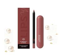 Color-Rich Lip Ampoule & Liner Set, Huile hydratante longue durée pour les lèvres, Duo hydratant pour des Lèvres Douces et Lisses, Formule Cup Non-Stick (F)