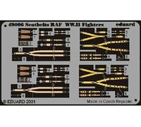 Maquette Eduard Color Seatbelts Raf Wwii - 1:48e - Accessories