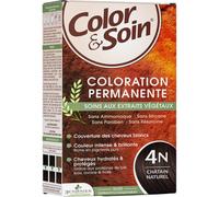 3 Chênes Coloration permanente Color & Soin – Châtain Naturel 4N – 135 ml