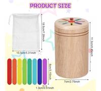 Color Sorting Game,3 in 1 Montessori Games 1 2 3 Year,Fine Motor Skills Educational Game,Activity and Development Toys,Montessori Puzzle Games,Colorful Wooden Toys Interesting and