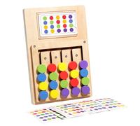 Color Sorting Kit, Sensory Slide Board, Logic Puzzle Game, Brain Challenge Toy, Cognitive Path Activity, Educational Mind Set, Memory Training Pack, for Elderly Teens Kids Road Trip Holiday Home