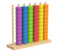 Color Stack Challenge Game - 42/60/70 PCS Fast Pattern Color Stack Games & Color Matching Stacking Puzzle Game for Adults - Competitive Color Pile Up Challenge Tabletop Brain Teaser (Plus)